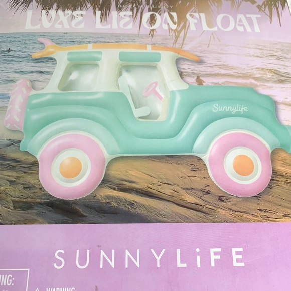 Sunnylife Other - Sunny Life cool JEEP pool float - New In Box Beachy summer vibes
